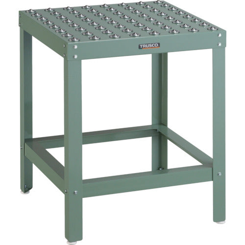 TRUSCO 볼 캐스터 유닛 프리 테이블 다리 부착 600×600 P75 C-5L×64 FT-60-75AS 1대