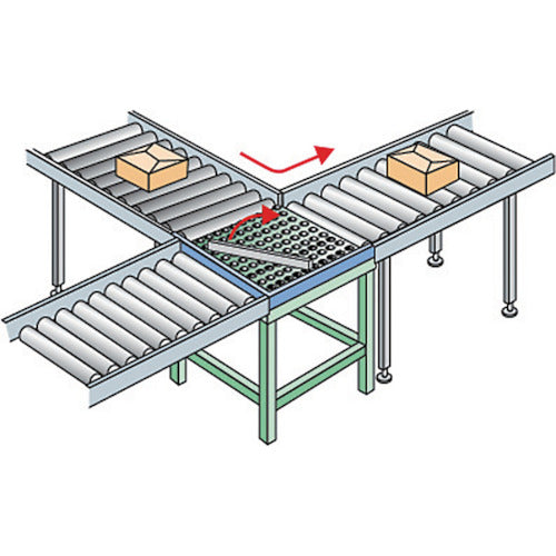 TRUSCO 볼 캐스터 유닛 프리 테이블 다리 부착 600×600 P75 C-5L×64 FT-60-75AS 1대