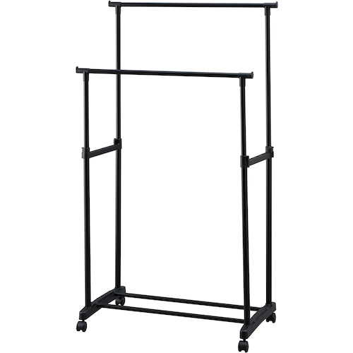 IRIS 100968 Pipe Hanger Double Type Black PE-E280R 1 unit