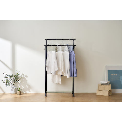 IRIS 100968 Pipe Hanger Double Type Black PE-E280R 1 unit