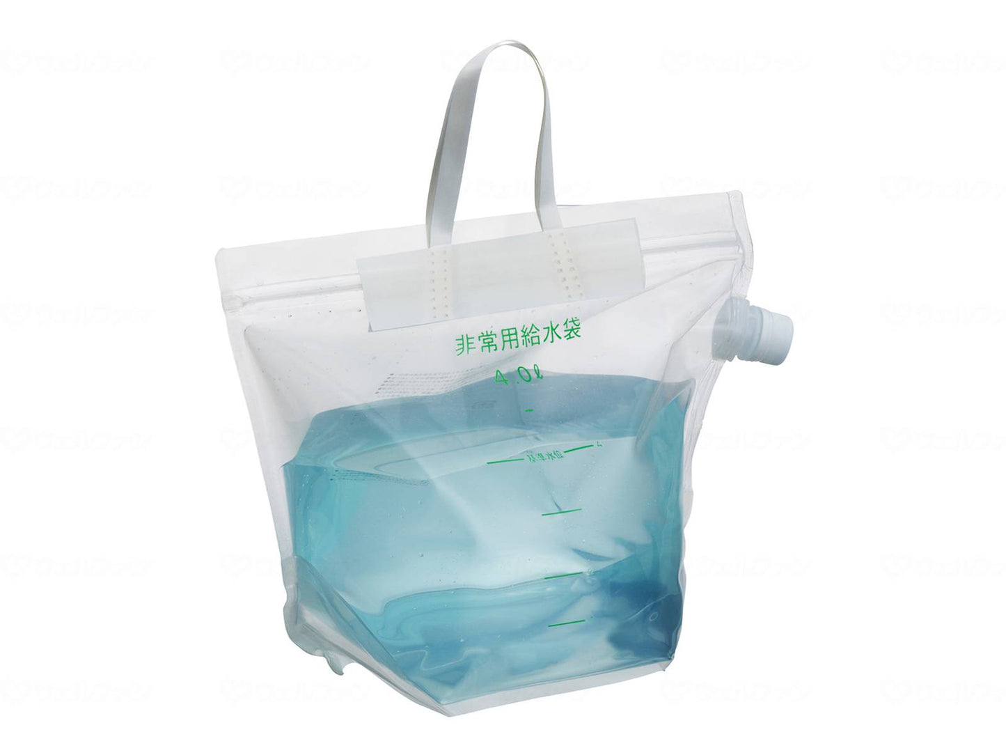 General Service Emergency Water Supply Bag with Spout Case 4L