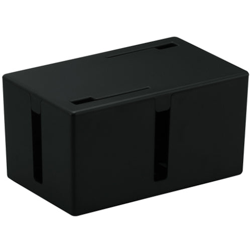 BAFFALO 케이블 박스 전원 탭 &amp; 케이블 수용 S 사이즈 블랙 BSTB01SBK 1 개