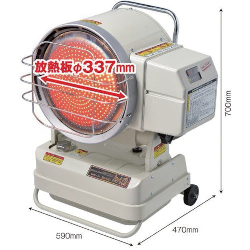 ＮＡＫＡＴＯＭＩ　赤外線ヒーター　ぬく助　SH17D　1 台