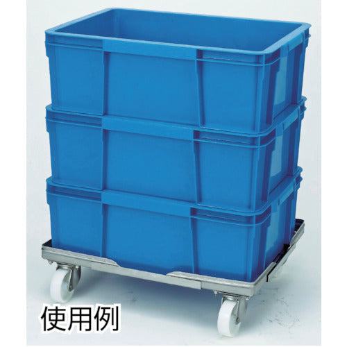 Route container cart (extendable) Route Boy 504ST type (stainless steel type) Maximum: width 510 x length 710 Weight 3.90 kg 504ST-07 1 unit