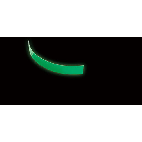 Midori-Juji High Brightness Luminous Fluorescent Tape CKT2510 25mm width x 10m Fluorescent Lemon Yellow 409003 1 roll
