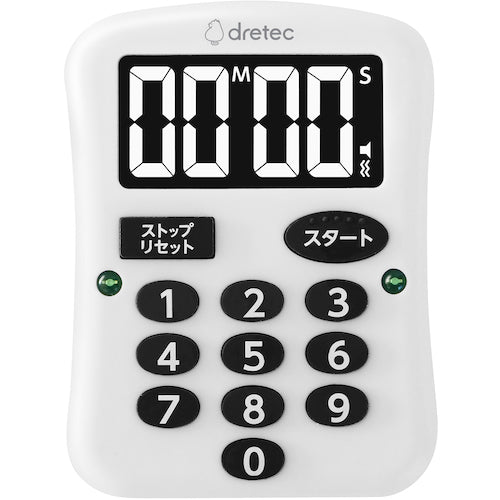 ｄｒｅｔｅｃ　ユニバーサルタイマー　ホワイト　T-619WT　1 台