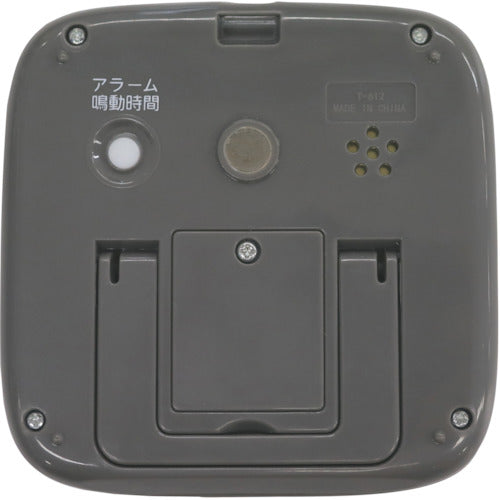 ｄｒｅｔｅｃ　時計付大画面タイマー　ダークグレー　T-612DG　1 台