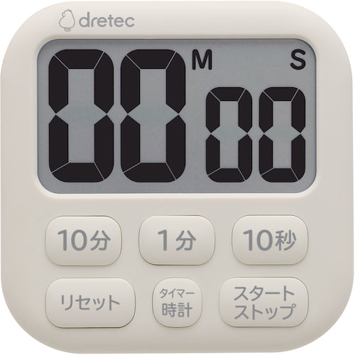 ｄｒｅｔｅｃ　抗菌タイマー「ポポラ６」　アイボリー　T-621IV　1 台