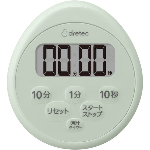 ｄｒｅｔｅｃ　時計付防水タイマー　グリーン　T-611GN　1 台