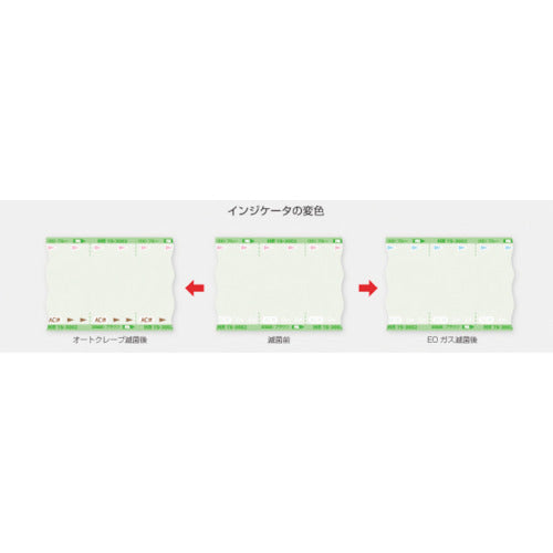 日油技研　滅菌バッグ　オートクレーブ　滅菌／ＥＯガス滅菌　両用バッグ　ロールタイプ　ＴＳ−３００３　TS-3003　1 巻