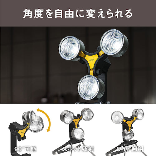 RITEX LED×3등 슈퍼 워크라이트 WT-1000 1대