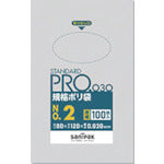 사니팩 스탠다드 폴리 봉투 2호(0.03mm) L02 1봉