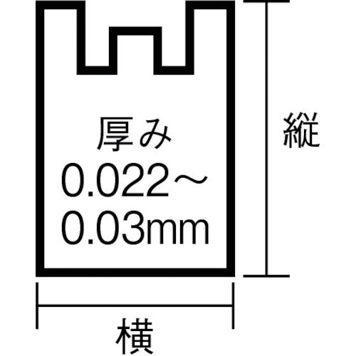 サニパック　Ｙ３９Ｔとって付きゴミ袋半透明３０Ｌ　２０枚　Y39T-HCL　1 袋