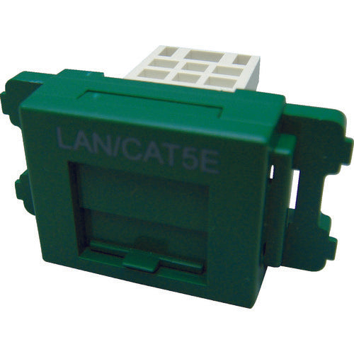 PANDUIT 카테고리 5 EJIS 플레이트 용 잭 키트 녹색 JAOSSP58GR 1 개