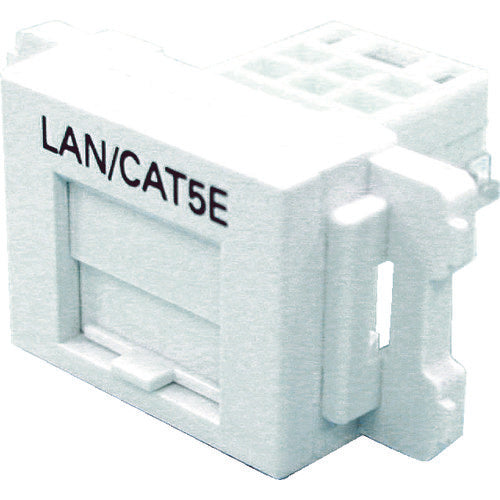 PANDUIT 카테고리 5 EJIS 플레이트 용 잭 키트 화이트 JAOSSP58MWY 1 개