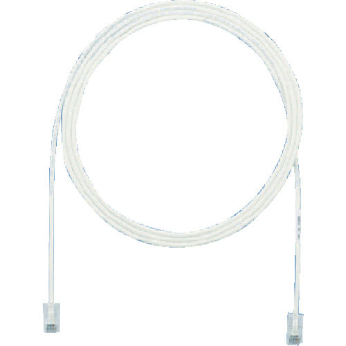 ＰＡＮＤＵＩＴ　カテゴリ５Ｅ細径パッチコード　１０ｍ　オフホワイト　ＵＴＰ２８ＣＨ１０Ｍ　UTP28CH10M　1 本
