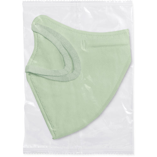 IRIS 296472 DAILY FIT MASK 3D Regular Size 30 pieces Pistachio RK-F30SXA 1 box