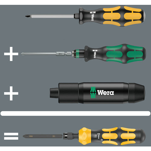 Ｗｅｒａ　差替式インパクト貫通ドライバーセット　018110　1 Ｓ