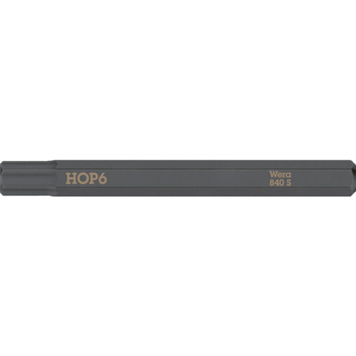 Ｗｅｒａ　貫通専用差替ビット　対辺６．０ｍｍ　018153　1 本