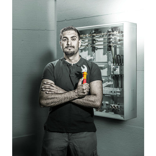 Wera 6004 Insulated self-adjusting ratchet spanner, jaw opening 13-16mm, 020152, 1 piece