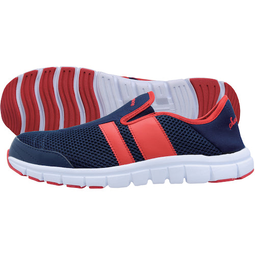 Sundance SL-250 Lightweight Safety Slip-On Navy &amp; Red 27.0 SL-250-NVRD-27.0 1 pair