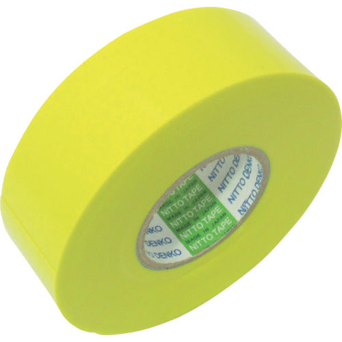 Nitto Denko BM Lead-free vinyl tape No. 21 0.2mm x 19mm x 10m Yellow 10 rolls 21-10Y 1 PK