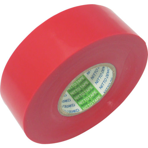 Nitto Denko BM Lead-free vinyl tape No. 21 0.2mm x 19mm x 20m Red 10 rolls 21-20R 1 PK