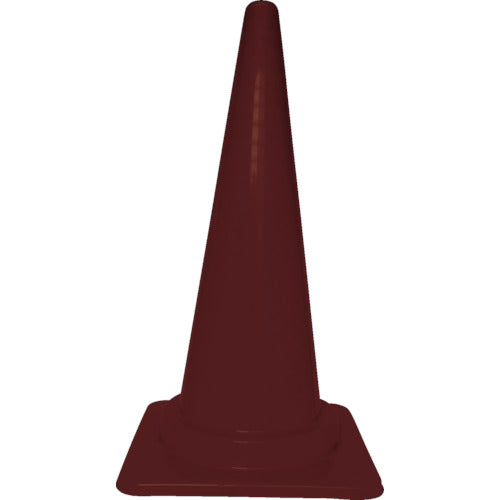 TRUSCO 안전 콘 폭 380mmX 높이 700mm 브라운 TCC-DBR 1개