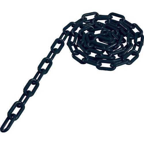 CAR-BOY 컬러 플라폴 체인 2M 블랙 CP26 1개