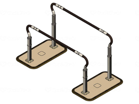 파나소닉 사이프리 워킹 서포트 난간 스무디 스트레칭 양 난간 표준 타입