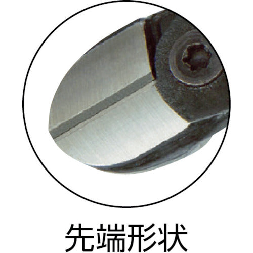 Bahco Nippers Cutting capacity: Iron wire Φ2.2mm, piano wire Φ2.0mm 21HDG-140 1 piece
