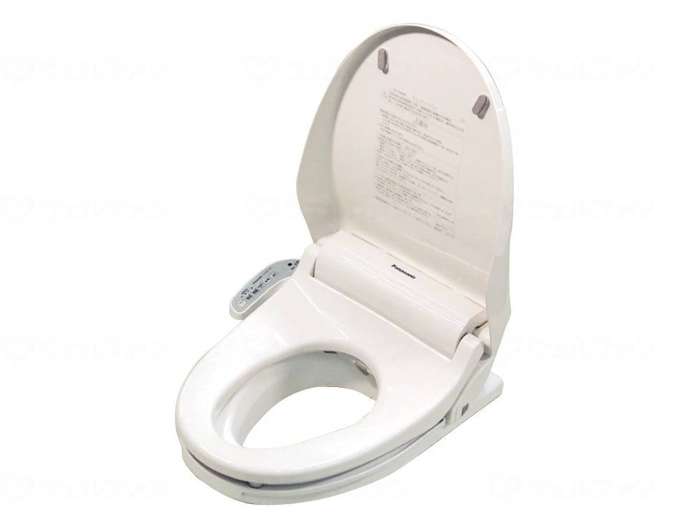 ﾊﾟﾅｿﾆｯｸｴｲｼﾞﾌﾘｰ温水洗浄便座付き補高便座α #5 ﾘﾓｺﾝ付き