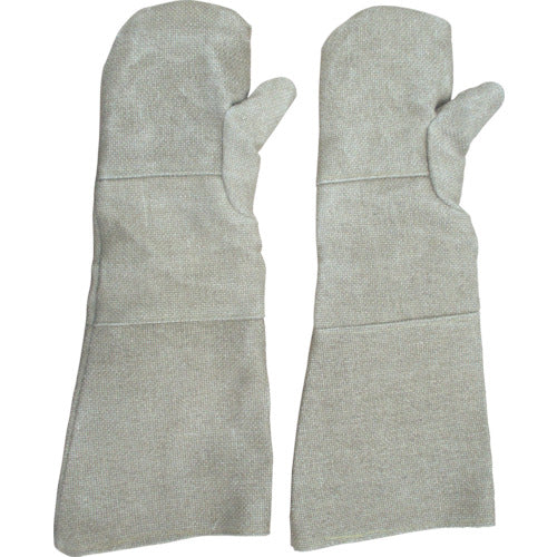 Newtex Heat Resistant Gloves Zetex Plus Double Palm Mitts 58cm 2100041 1 pair