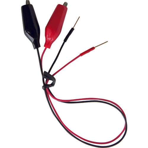 Teishin Test Lead 25cm Check Pin to Shield Clip S (2 pieces) TLA-50 1 bag