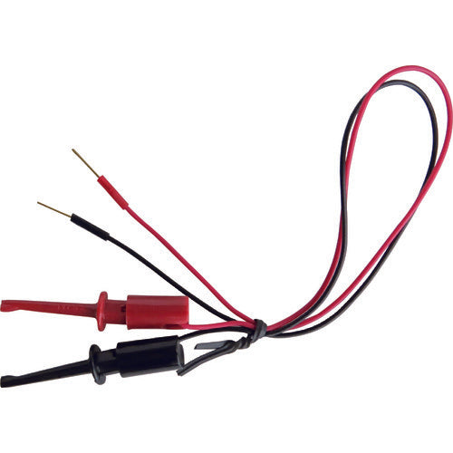 Teishin Jumper Test Lead 25cm Check Pin⇔IC Clip S 2pcs TLA-51 1 bag