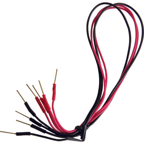 Teishin Jumper Test Lead 25cm Check Pin⇔Check Pin (4 pieces) TLA-52 1 pack