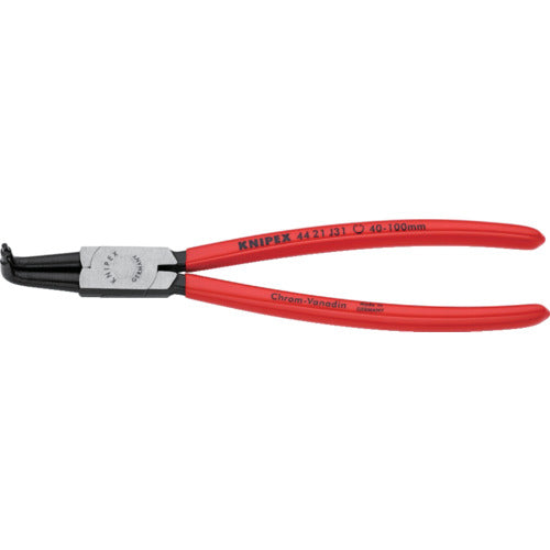 ＫＮＩＰＥＸ　４４２１−Ｊ３１　穴用スナップリングプライヤー　曲　4421-J31　1 丁