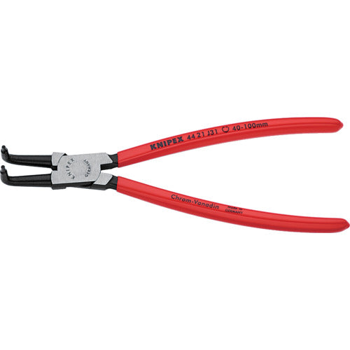 ＫＮＩＰＥＸ　４４２１−Ｊ３１　穴用スナップリングプライヤー　曲　4421-J31　1 丁