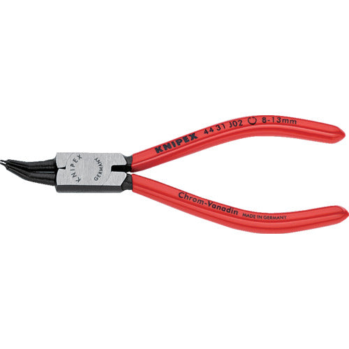 ＫＮＩＰＥＸ　４４３１−Ｊ０２　穴用スナップリングプライヤー　４５度　4431-J02　1 丁
