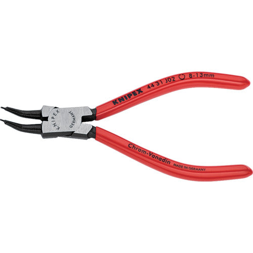 ＫＮＩＰＥＸ　４４３１−Ｊ０２　穴用スナップリングプライヤー　４５度　4431-J02　1 丁