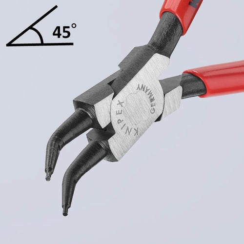 ＫＮＩＰＥＸ　４４３１−Ｊ１２　穴用スナップリングプライヤー　４５度　4431-J12　1 丁
