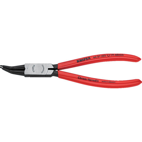 ＫＮＩＰＥＸ　４４３１−Ｊ２２　穴用スナップリングプライヤー　４５度　4431-J22　1 丁