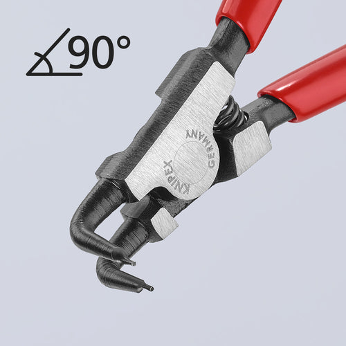 ＫＮＩＰＥＸ　４６２１−Ａ０１　軸用スナップリングプライヤー　曲　4621-A01　1 丁