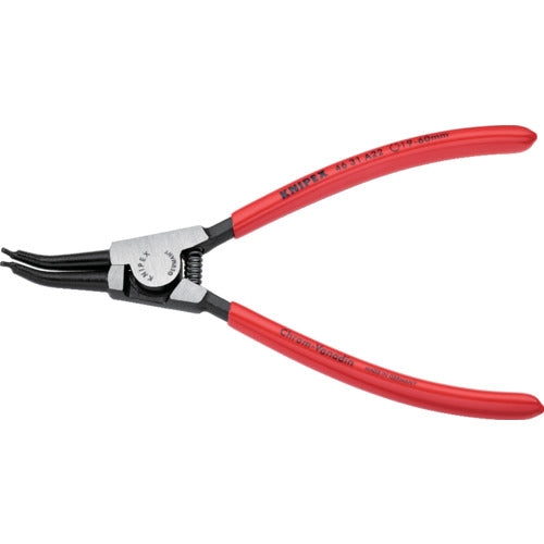 ＫＮＩＰＥＸ　４６３１−Ａ２２　軸用スナップリングプライヤー　４５度　4631-A22　1 丁