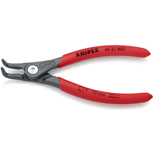 ＫＮＩＰＥＸ　４９２１−Ａ０１　軸用精密スナップリングプライヤー　曲　4921-A01　1 丁