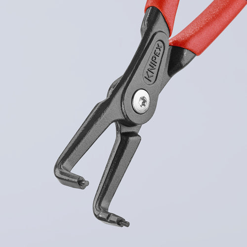 ＫＮＩＰＥＸ　４９２１−Ａ３１　軸用精密スナップリングプライヤー　曲　4921-A31　1 丁