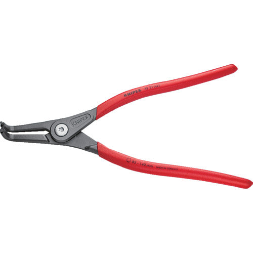 ＫＮＩＰＥＸ　４９２１−Ａ４１　軸用精密スナップリングプライヤー　曲　4921-A41　1 丁