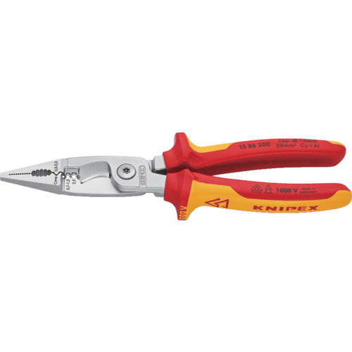 KNIPEX 1386-200 Insulated Electropliers 1386-200 1 piece