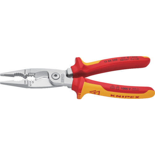 KNIPEX 1386-200 Insulated Electropliers 1386-200 1 piece