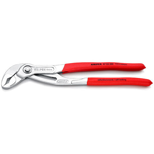 KNIPEX Water Pump Pliers Cobra Soft Plastic Handle 300mm 8703-300 1 piece